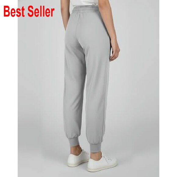 Dry-Fit Jogger Sweatpants 3 Pack Girls Athletic Running Pants with Pockets - Picture 6 of 7